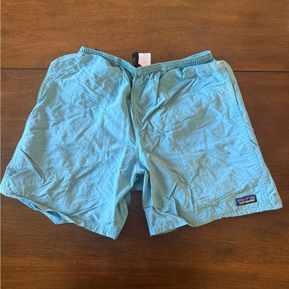Patagonia Baggie Aqua Blue Shorts w/liner